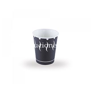 Vaso café cartón negro 180 ml. - Imagen 1